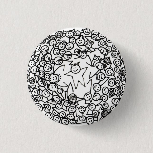 101 vänner knäppas knapp (Framsida)