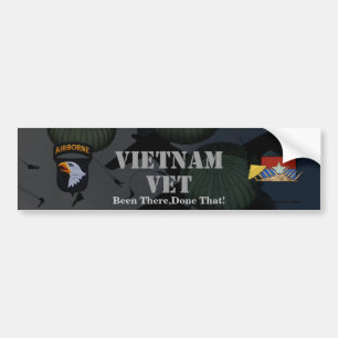 101. vietnam för luftburen uppdelning bildekal