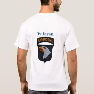 101st ABN Airborne Division Screaming Eagles Vets T Shirt