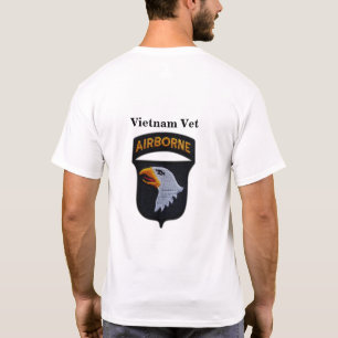 101st ABN Airborne Division Screaming Eagles Vets T Shirt