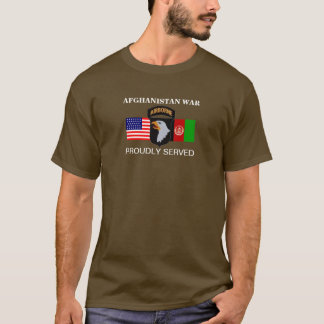 101ST AFGHANISTAN KRIG LÅNGÄRMAD T-SHIRT