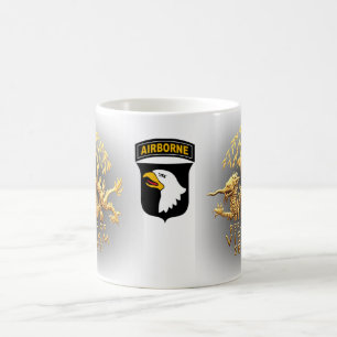 101st Airborne and Vietnam Service Dragon Kaffemugg