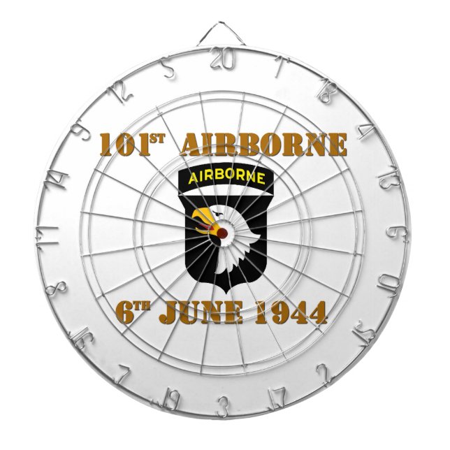 101st Airborne D-Day Normandy Darttavla (Framsidan)