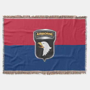 101st Airborne Div Iconic Silver Framed Designad Filt