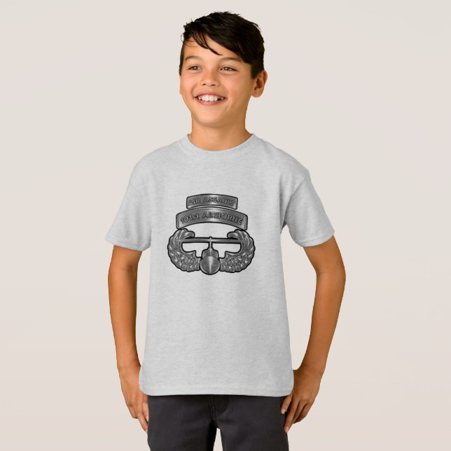 101st Airborne Division Barn T-Shirt (Hel framsida)