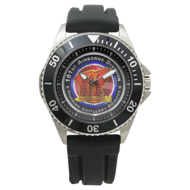 101st Airborne Division DIVARTY Armbandsur (Framsida)