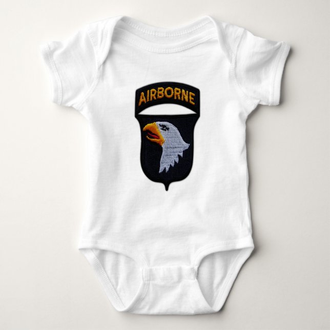 101st airborne division märke tee shirt (Framsida)
