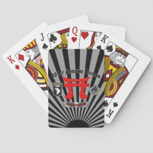 101st Airborne Division Rakkasans Casinokort