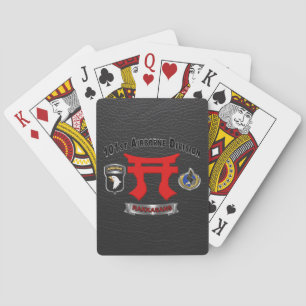101st Airborne Division Rakkasans Casinokort