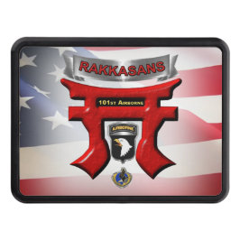 101st Airborne Division ’RAKKASANS’ Hitch Cover Dragkroksskydd