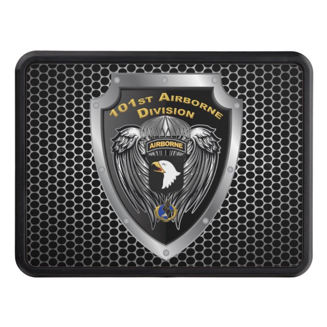 101st Airborne Division ’Screaming Eagles’ Hitch  Dragkroksskydd (Framsidan)