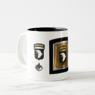 101st Airborne Division ’Screaming Eagles’ Två-Tonad Mugg