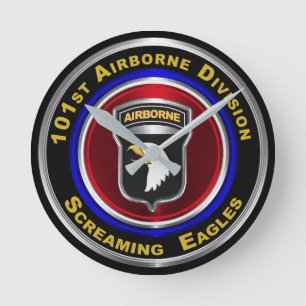 101st Airborne Division Skrikande Örnar Rund Klocka