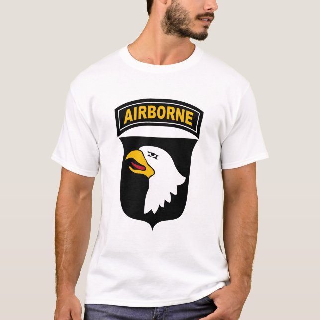 101st Airborne Division T Shirt (Framsida)