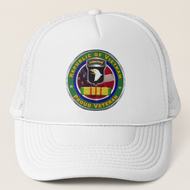 101st Airborne Division Vietnamveteran Keps (Framsida)
