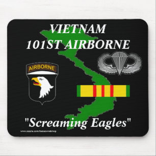 101st Airborne Vietnam Mousepad 2/b Musmatta