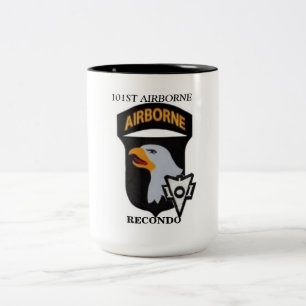 101ST LUFTBUREN RECONDO-MUGG Två-Tonad MUGG