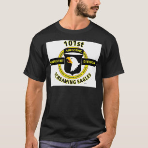 101ST LUFTBUREN UPPDELNING "SKRIKIGA ÖRNAR " TEE SHIRT