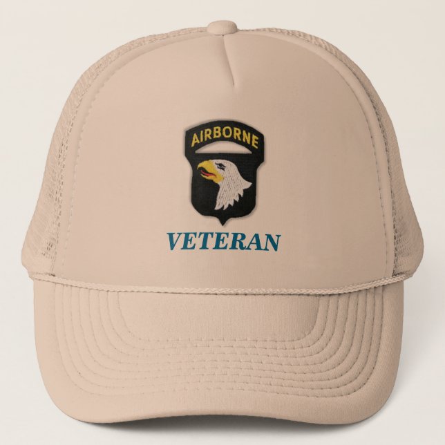 101st luftburet luftburet luftburet luftburet flas truckerkeps (Framsida)