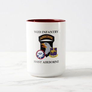 101ST LUFTBURNA MUGG för INFANTERI 502D