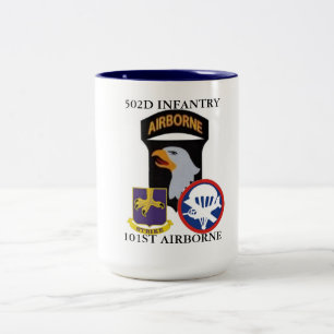 101ST LUFTBURNA MUGG för INFANTERI 502D