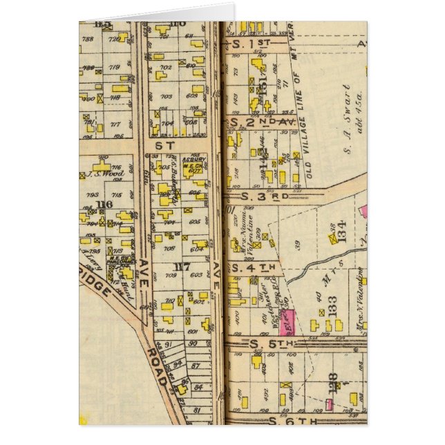 102103 Mt Vernon Hälsningskort (Framsidan)