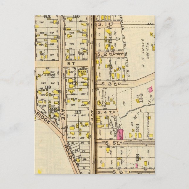 102103 Mt Vernon Vykort (Framsida)