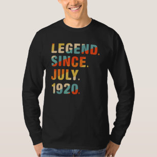 102:a födelsedagen 102 år gammal förklaring sedan t shirt