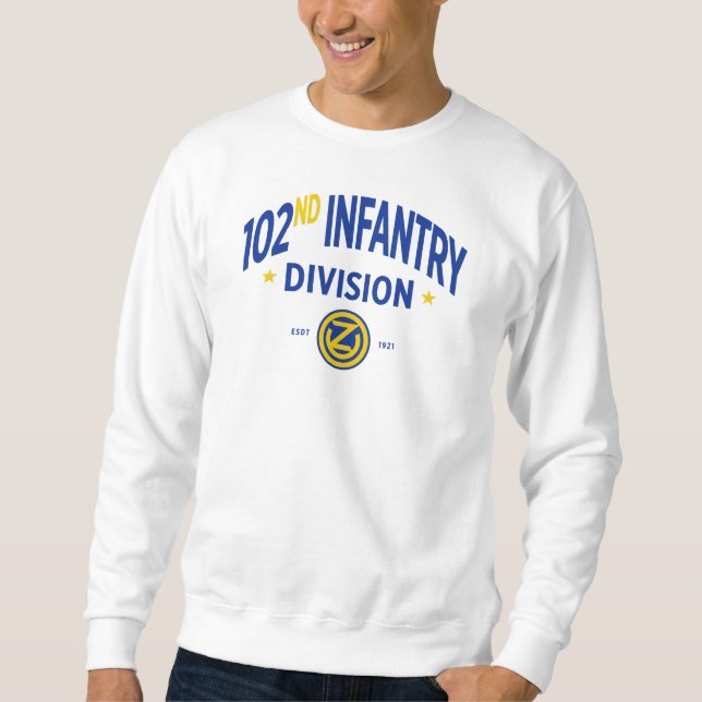 102:a infanteridivisionen Ozark Lång Ärmad Tröja (Framsida)