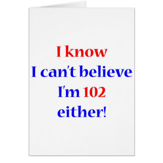 102 endera hälsningskort