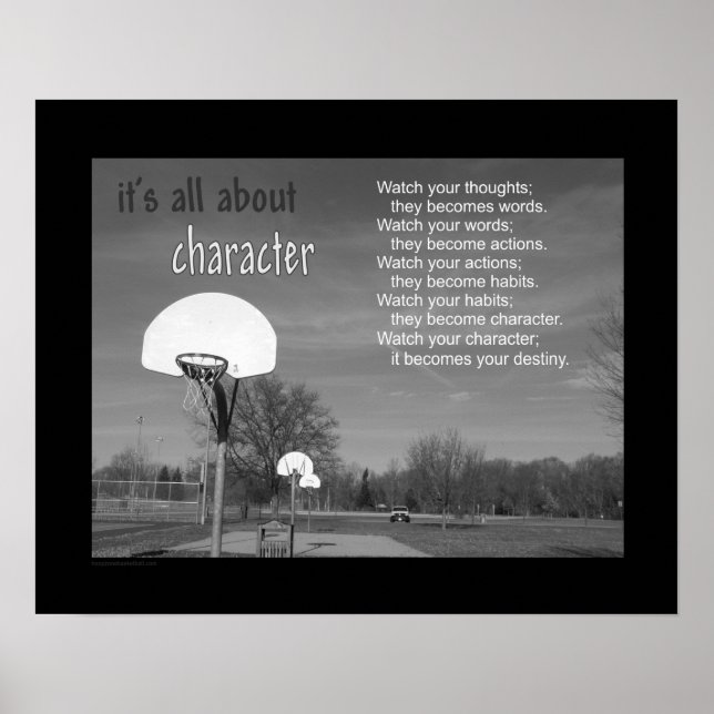 #103 (projektionsyta) Basketboll Poster (Framsidan)