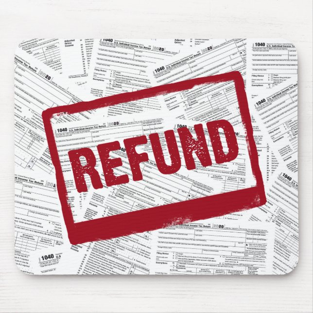 1040 Skatteformulär för 2020 Musmatta (Framsidan)