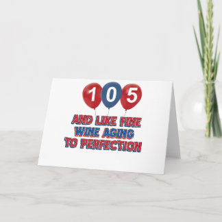 105-årsjubileum kort