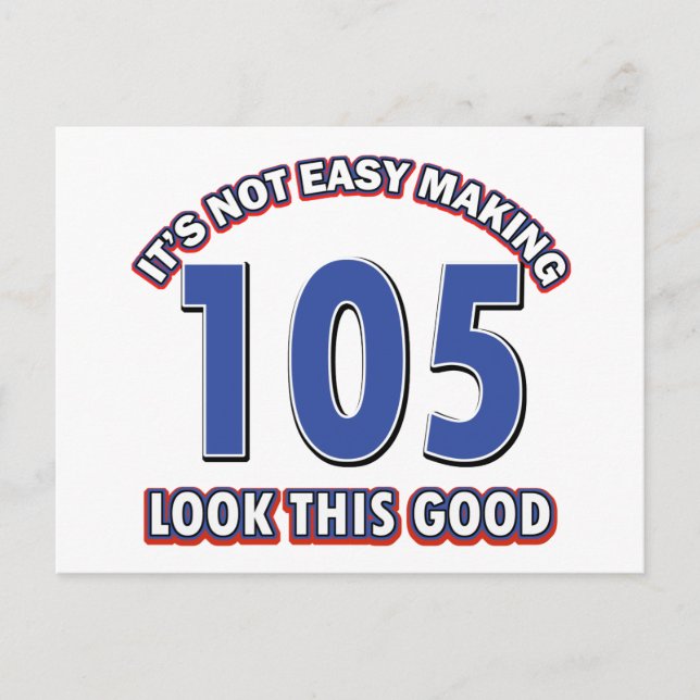 105-årsjubileum vykort (Framsida)