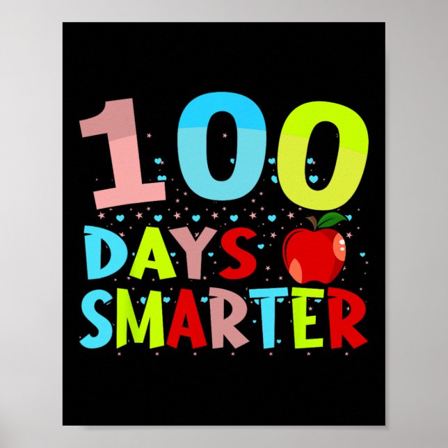 105 dagar smartare lärare eller elev 100:e dagen i poster (Framsidan)