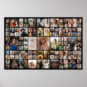 105 Fotokollage Minne Poster