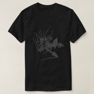 105 Svart Vitt Abstrakt Tribal Tatuering Konst T Shirt