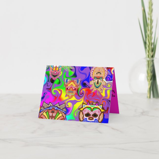 105C - Gör min världsrygg Tack Kort (Framsida)