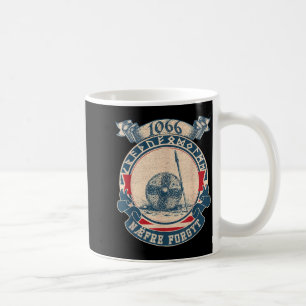 1066 Naefre Forgyt Glöm Aldrig Viking England Vin Kaffemugg