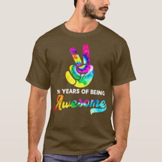 106 års ålder av att vara Fantastisk Tie Dye Birth T Shirt