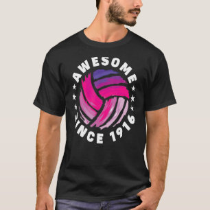 106:e födelsedag Fantastisk sedan 1916 106 års åld T Shirt