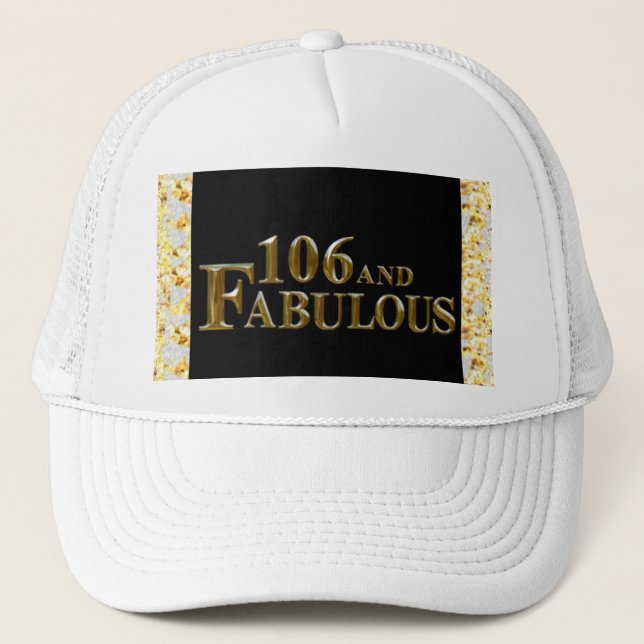 106 Födelsedag Keps (Framsida)