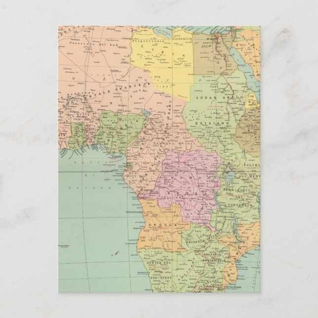 10708 Afrika Vykort (Framsida)