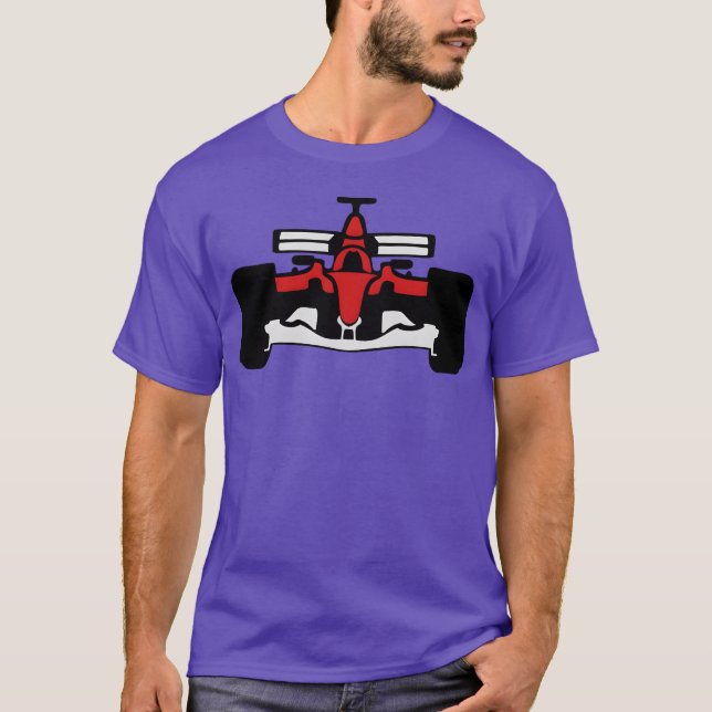 1072 formel 1 bil race vänner t shirt (Framsida)