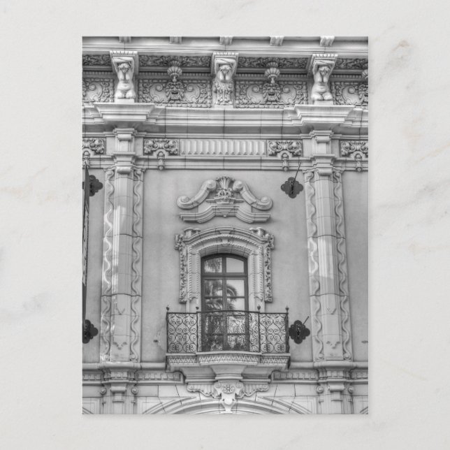 107 BWHD-fönster Vykort (Framsida)