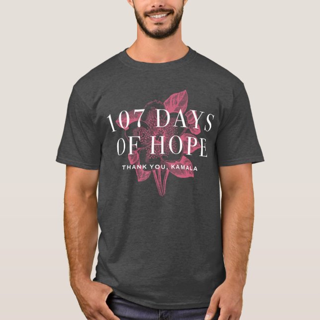 107 dagar av hopp Kamala familj T Shirt (Framsida)