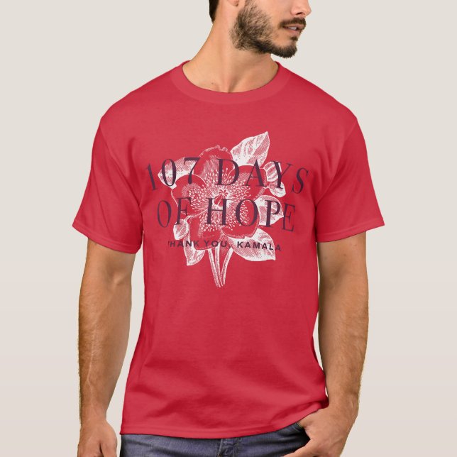 107 dagar Kamala-gift T Shirt (Framsida)