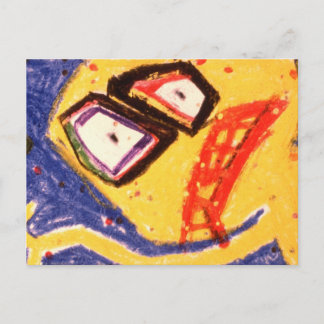 107 Dance av pank glas Vykort