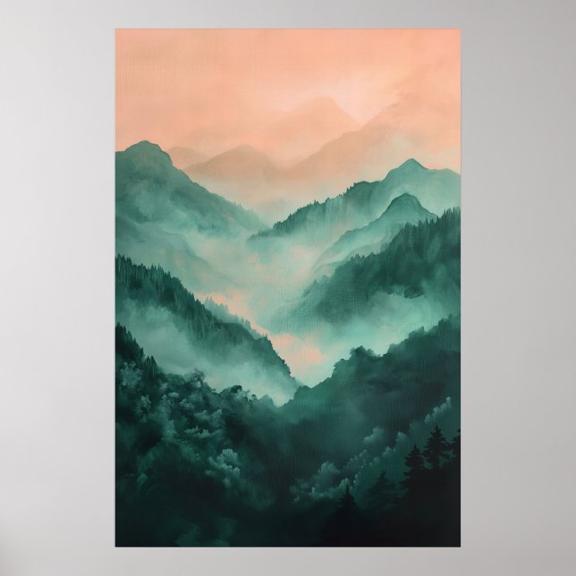 1084 Dreamy Serenity Poster (Framsidan)