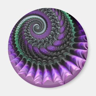 108-77 lila och grönt av metallisk spiral-magnet magnet